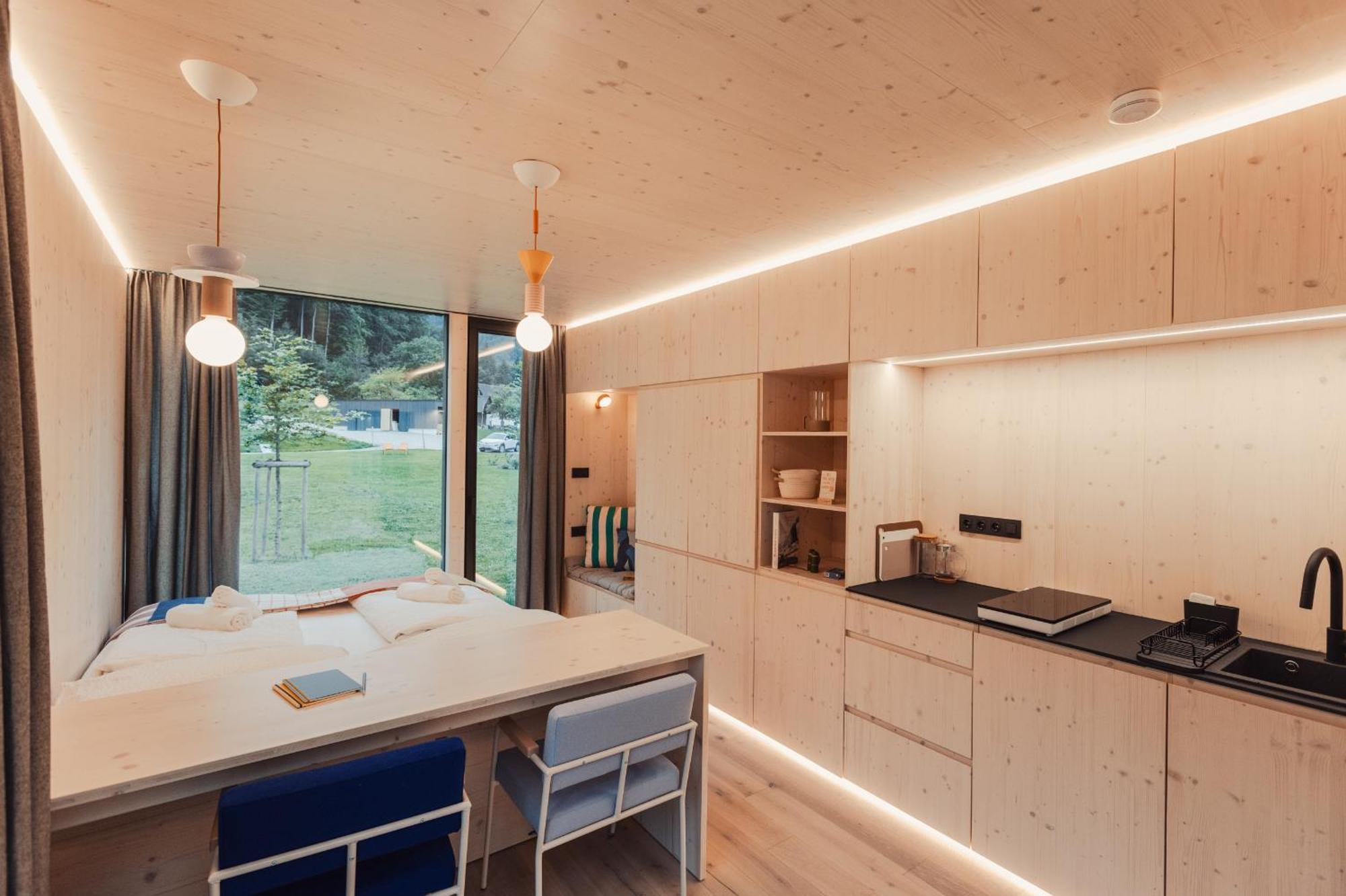 The Campus Alps - Tiny Homes Hieflau Dış mekan fotoğraf